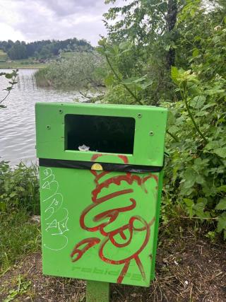 Robidog mit Sprayereine 2